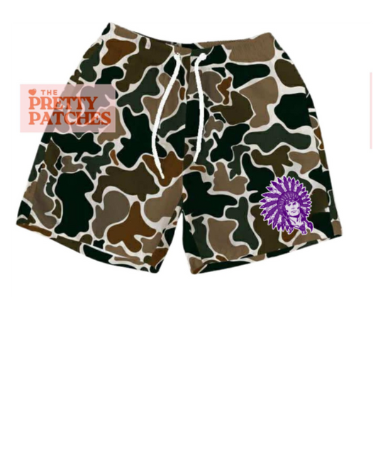 PNG Indians CAMO shorts (YOUTH) - PRE ORDER