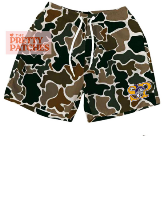 Sabine pass CAMO  shorts (YOUTH) - PRE ORDER