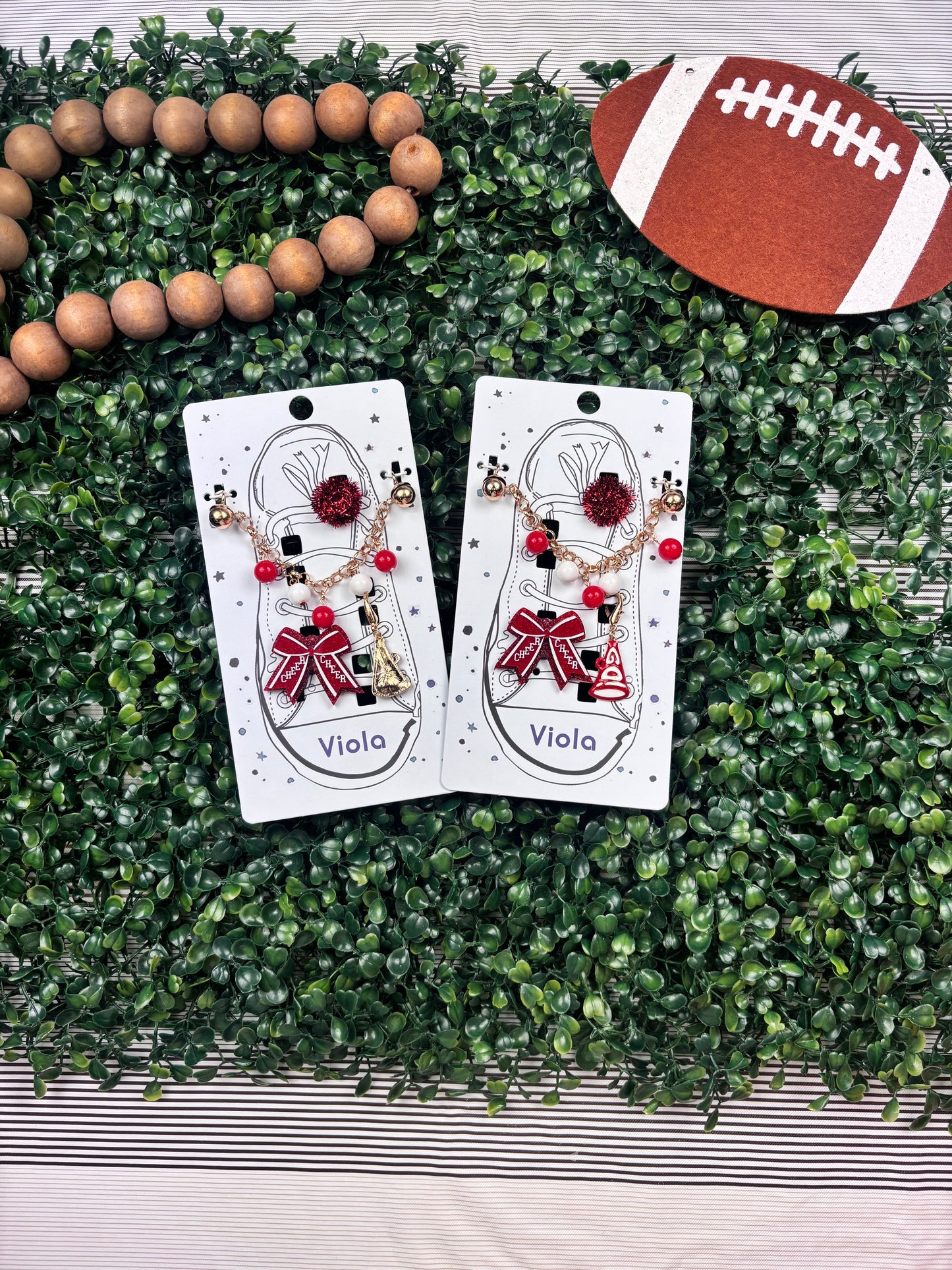 Game Day Shoe Charms-GDSC0