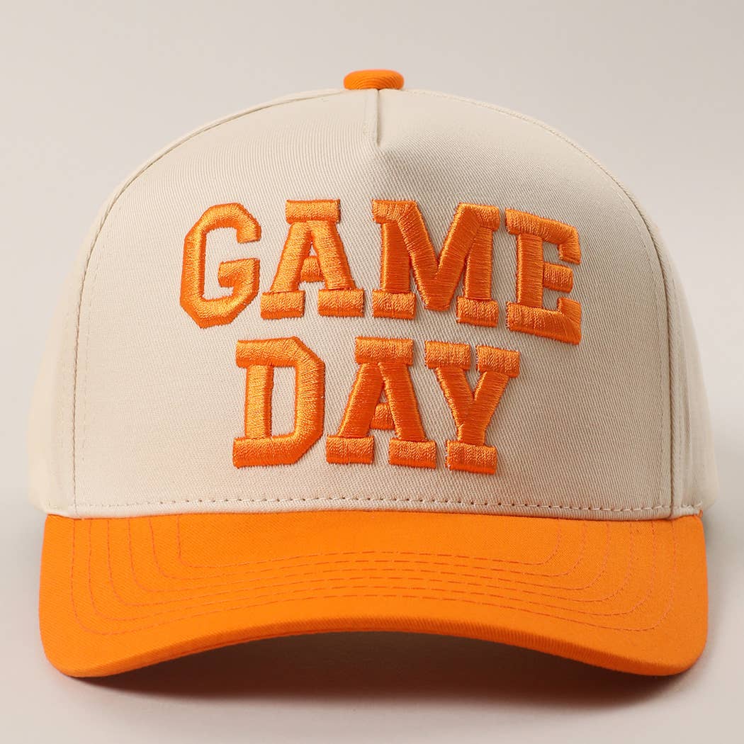 Fashion City - GAME DAY Two-Tone Embroidered Trucker Hat
