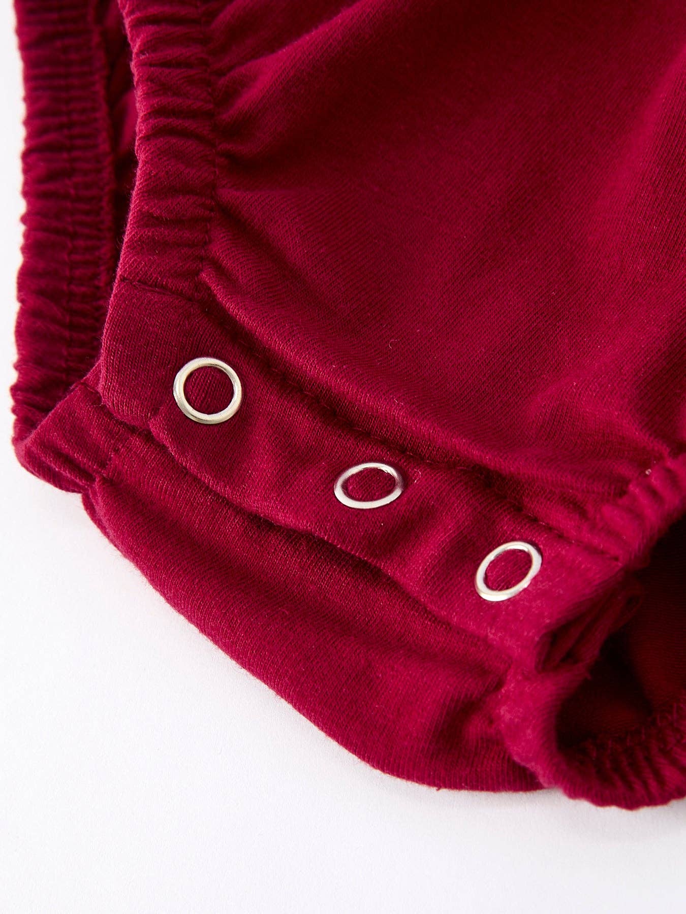 Rylee Faith Designs - Christmas Embroidered Baby Girls Romper with Green Plaid Bow - 10.14Et