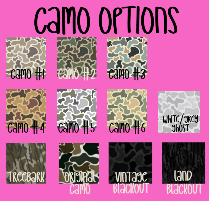 Camo Hooded Tees (MARTIN COUNTY CARDINALS) (GREY/WHITE GHOST CAMO) -YOUTH - PREORDER (HAPPY DAYS) 080726BR