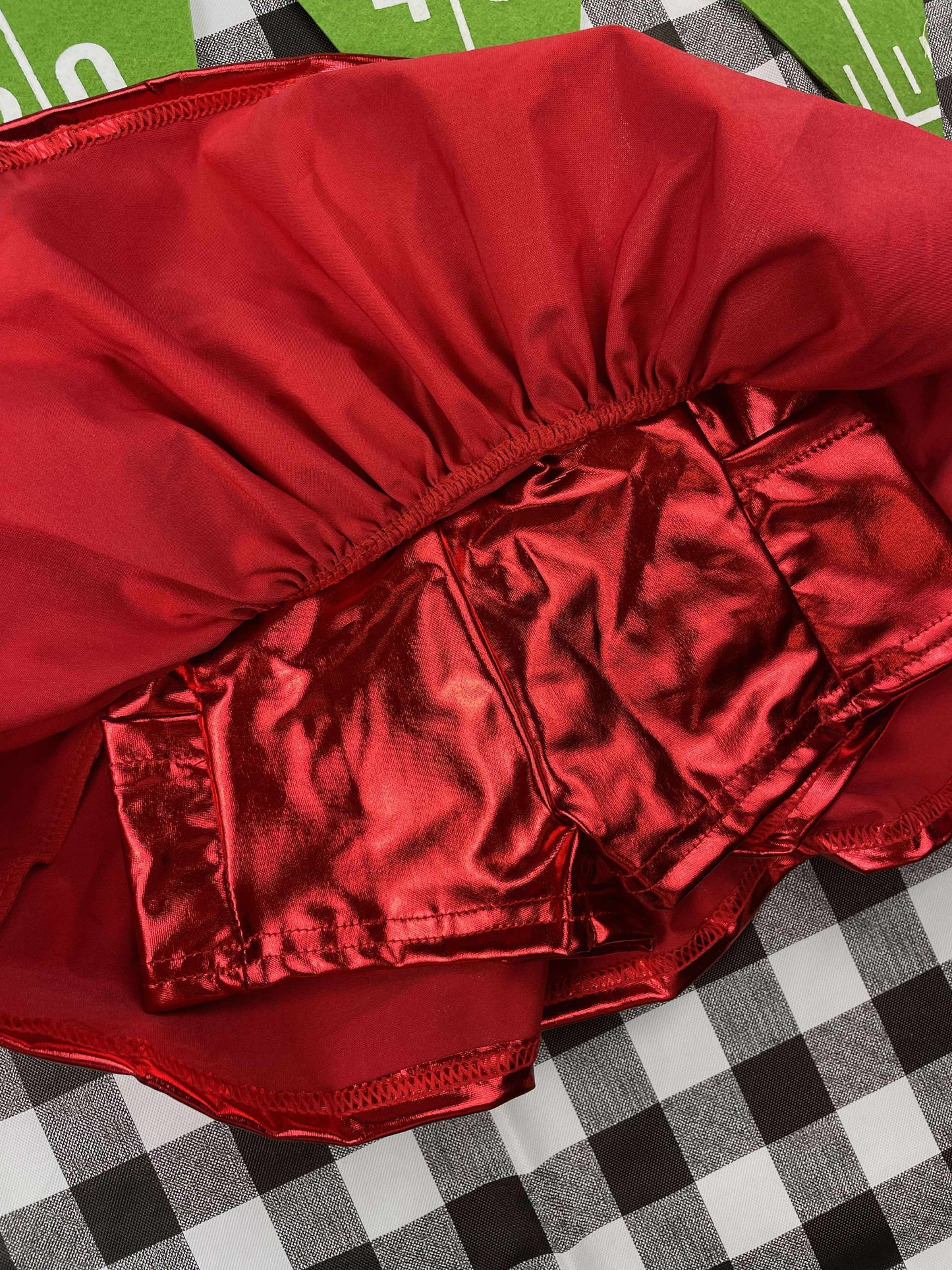 Metallic Game Day Skort-MGDS2