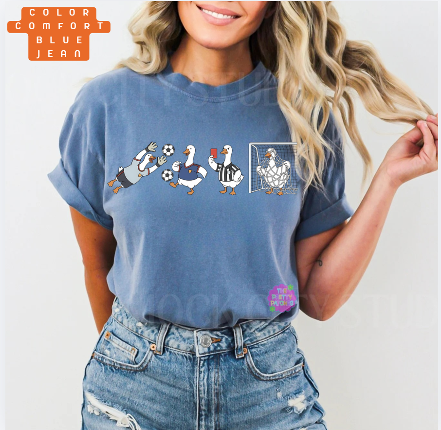 GOOSE SOCCER SZN - T-SHIRT - (COMFORT COLOR) 080126LW