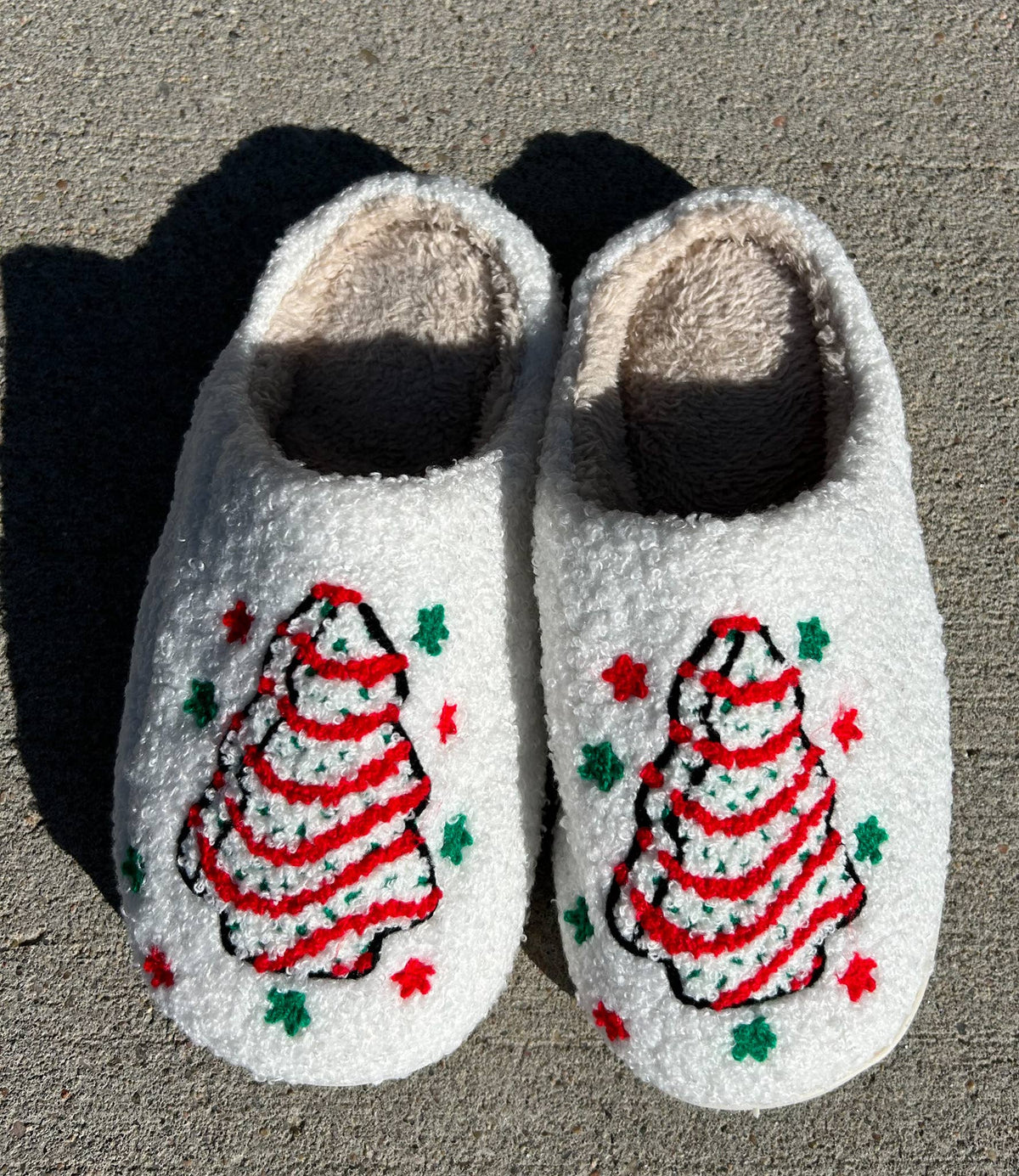 Christmas Tree Cake Slippers 11142-AS