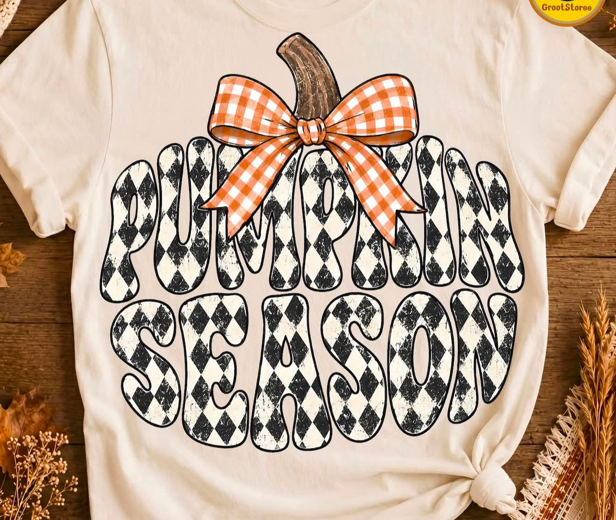 PUMPKIN SEASON 96262----T SHIRT----- (GILDAN) ---090626KRV