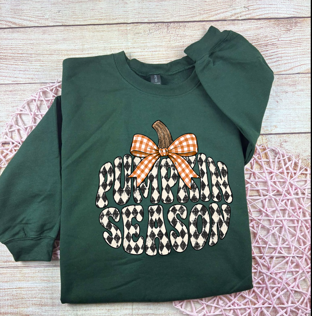 PUMPKIN SEASON 96262------ SWEATSHIRT- (GILDAN) 090726KRV