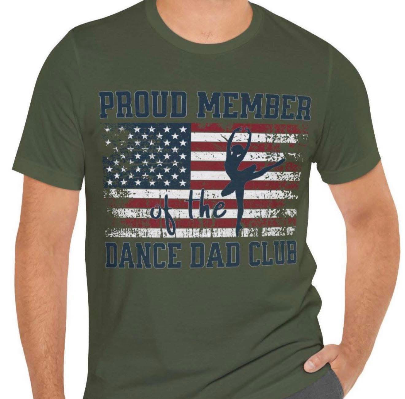 Dance Dad Club- FRONT-DRI FIT - (CORE 365)- 061126br