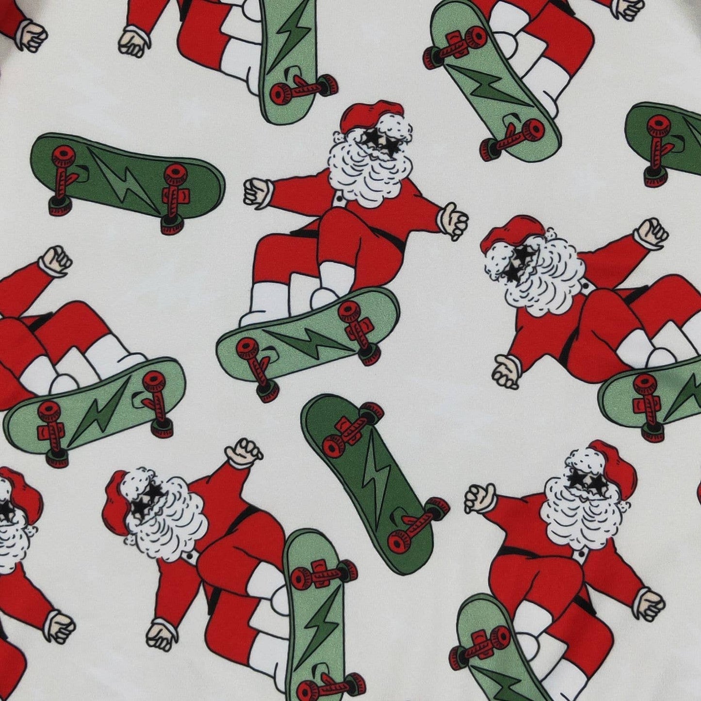 Skateboard Santa Boy Romper 46268