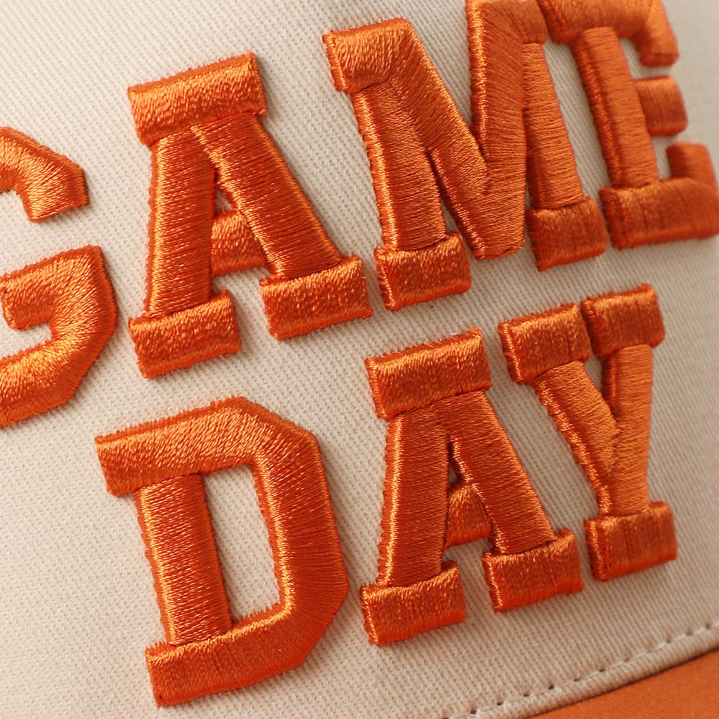 Fashion City - GAME DAY Two-Tone Embroidered Trucker Hat