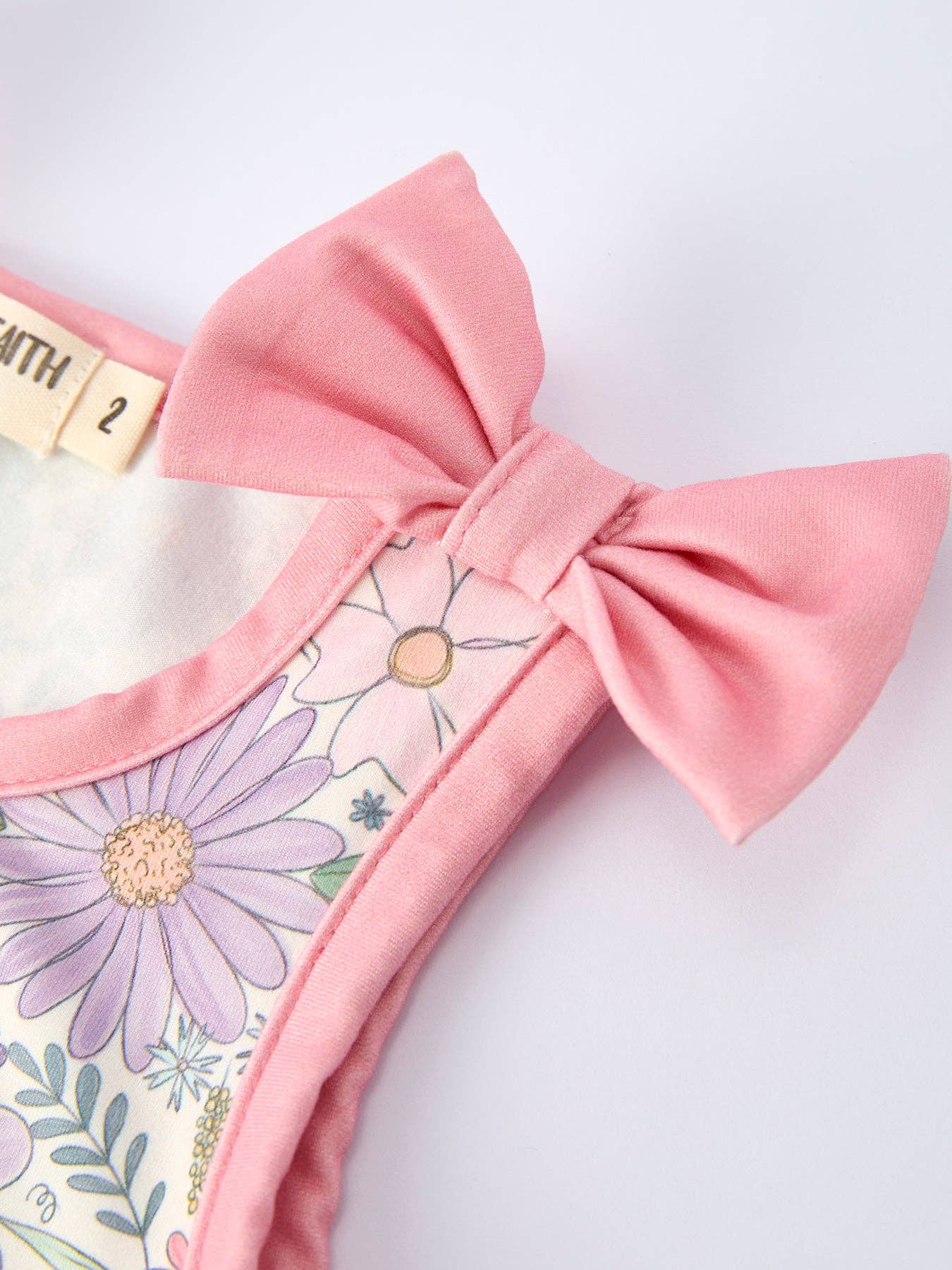 Girls Pink Floral Sleeveless Vest Top and Shorts Set Aj12126