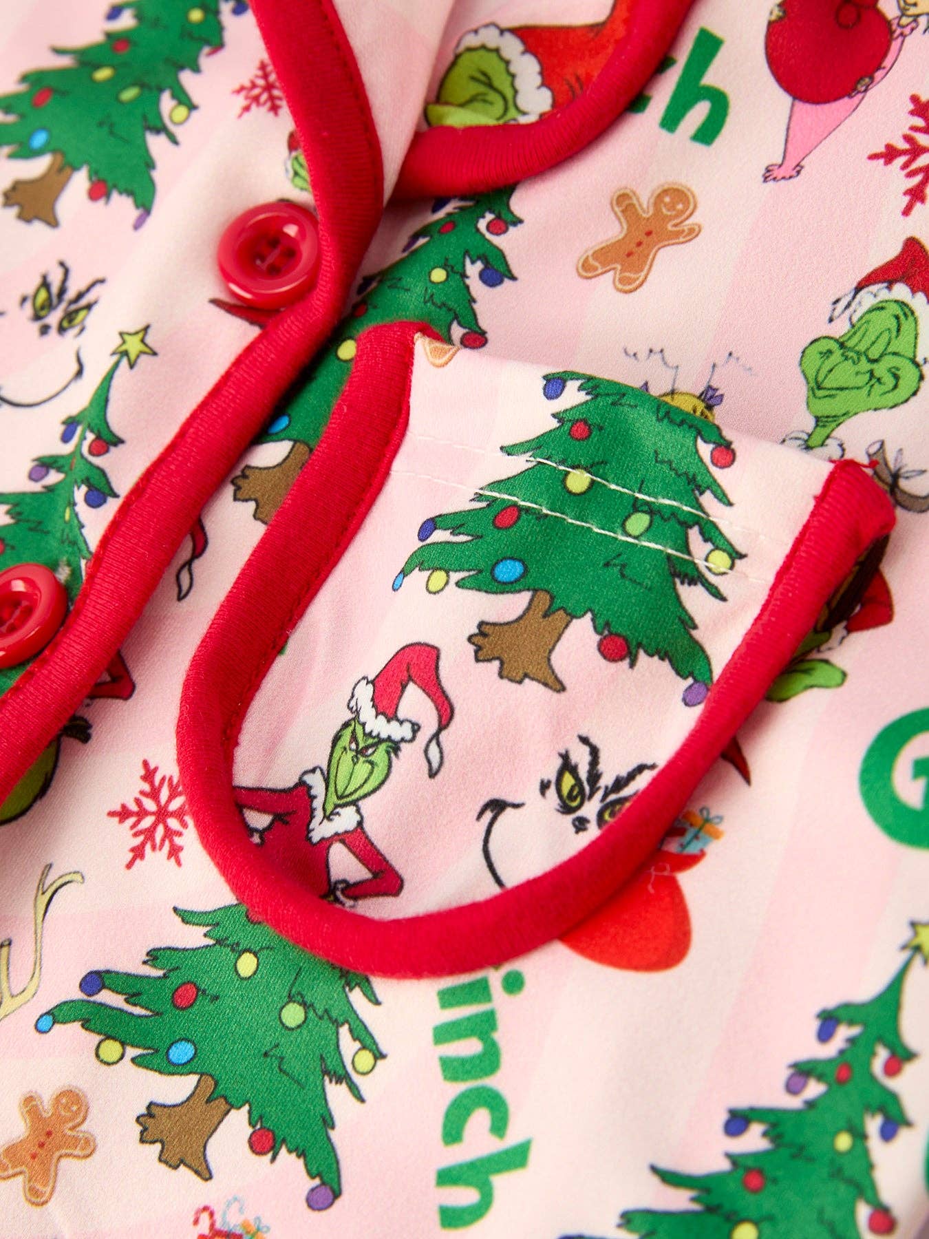 Rylee Faith Designs - Christmas Tree Character Baby Girls Ruffle Girls Pajamas Set- 10.23et