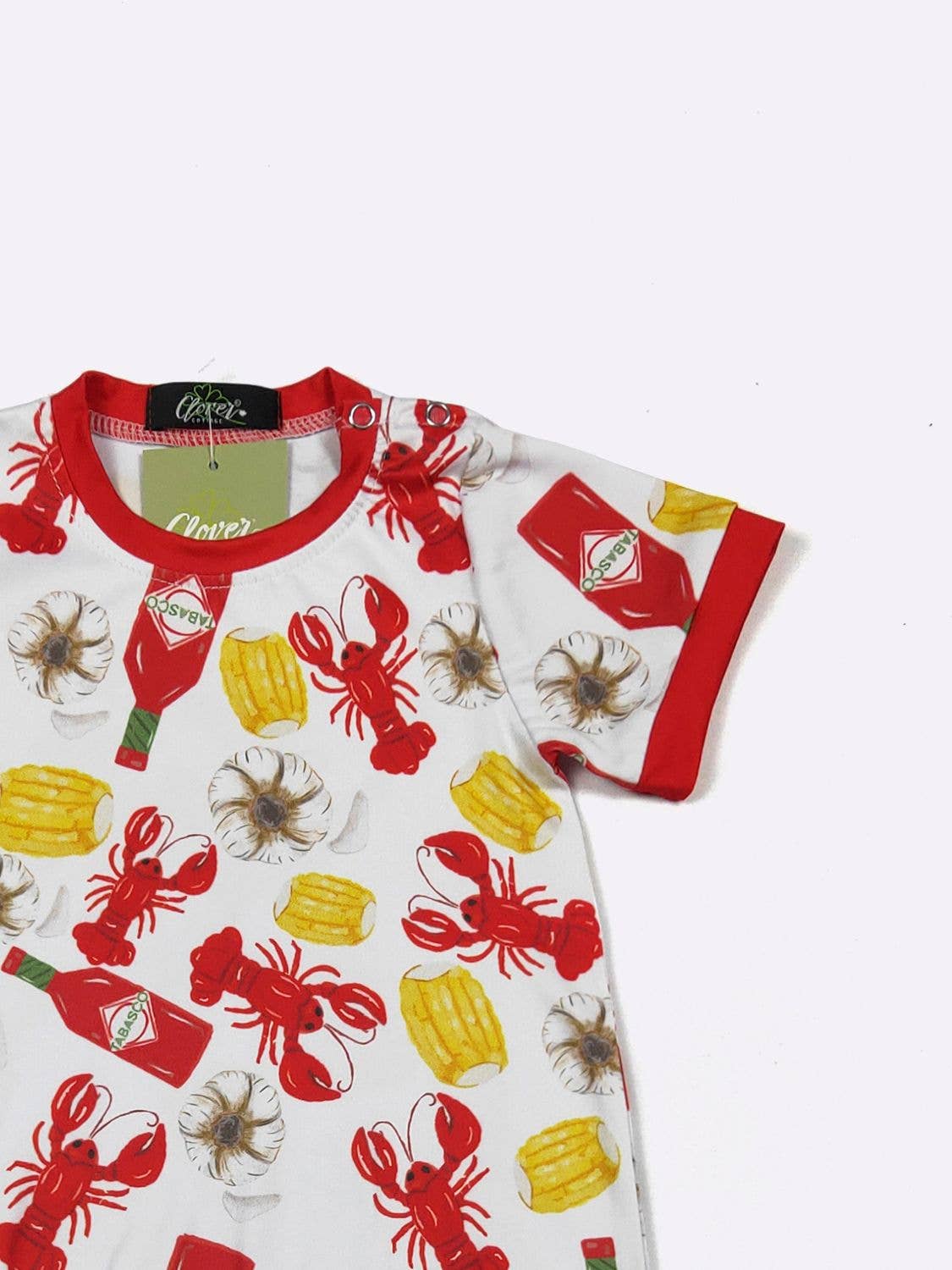 Crawfish Boil Boy Romper   47270