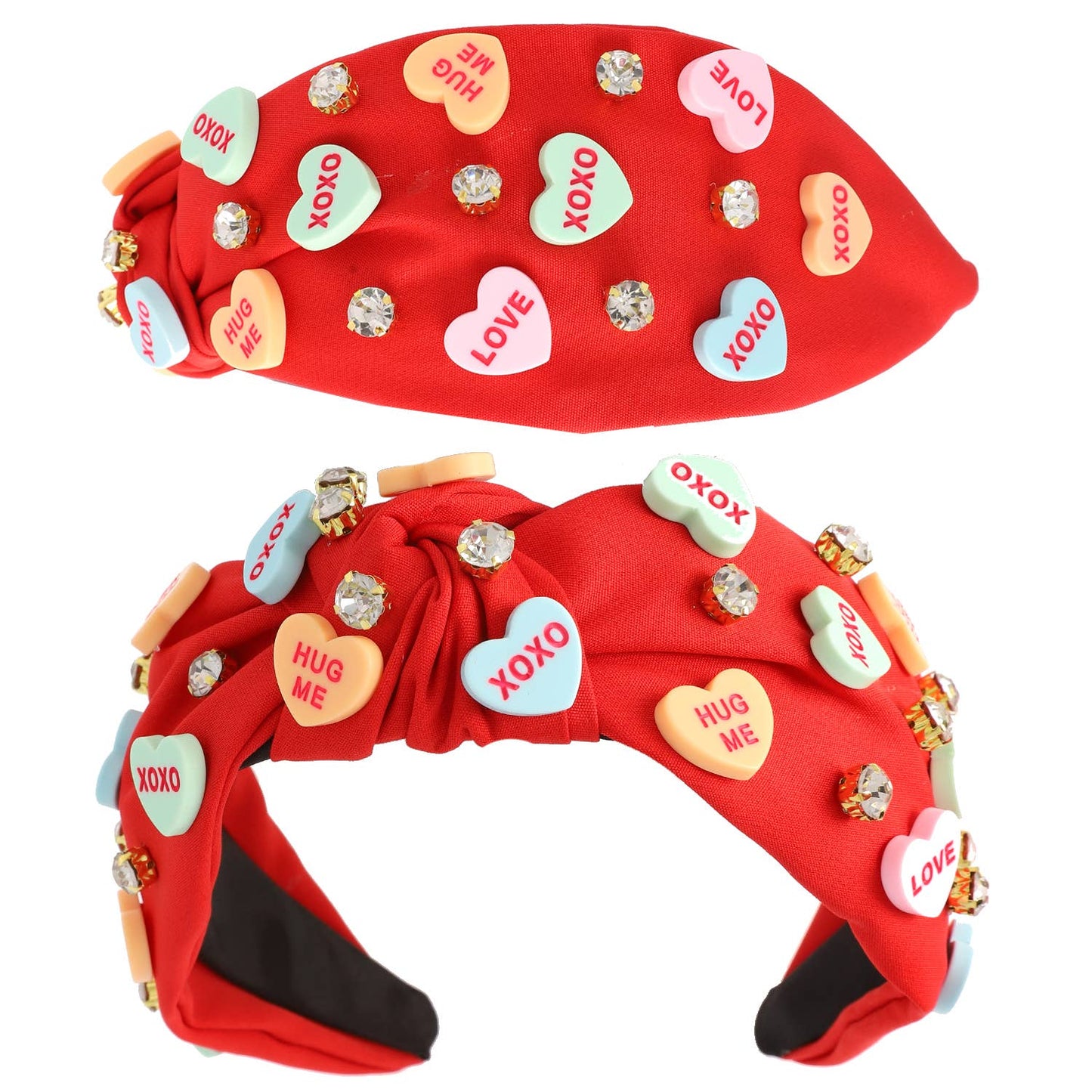 Valentines Day Conversation Hearts Candy Headband H138