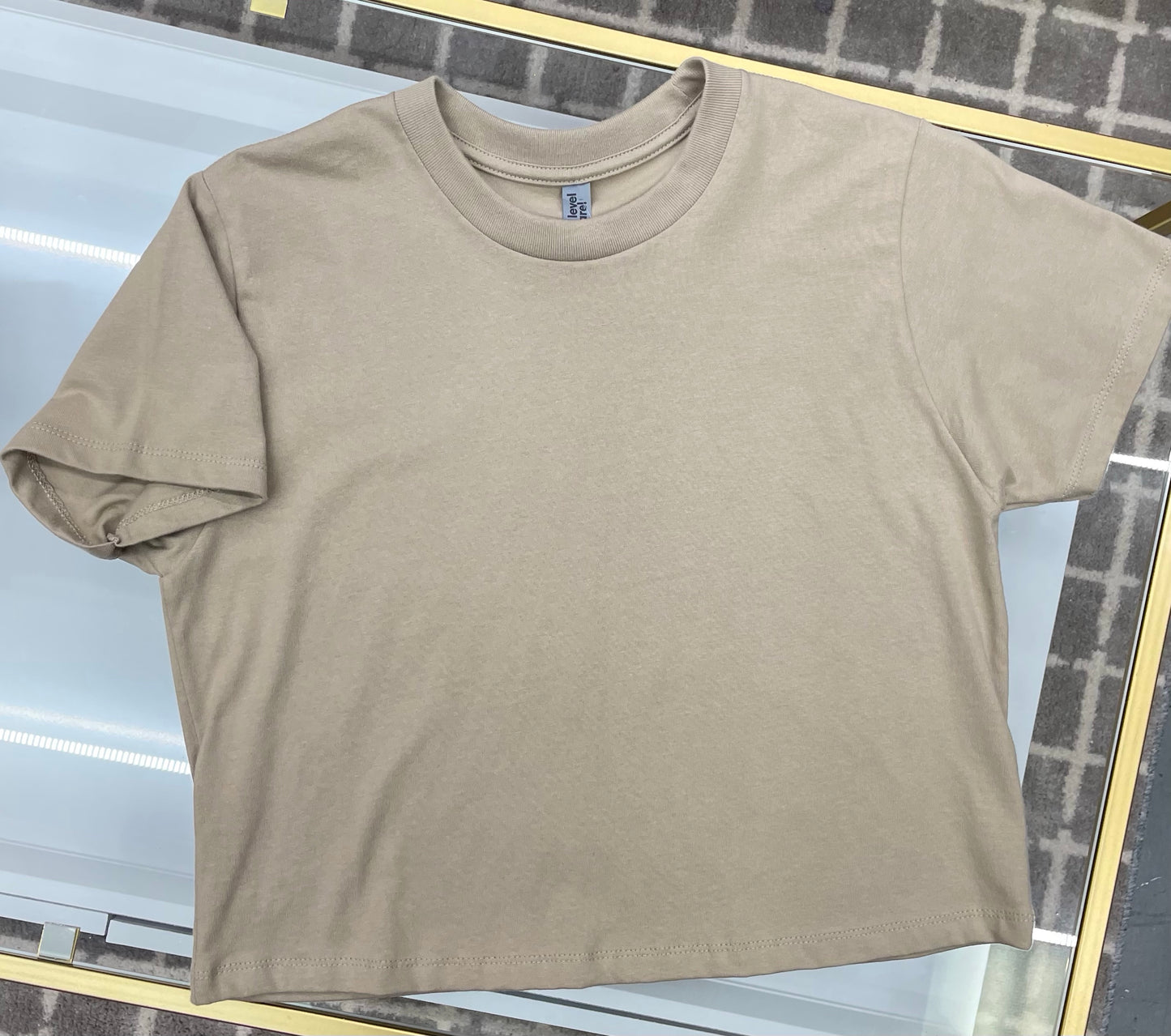 Oversized crop top CB2592 AMERICAN APPAREL