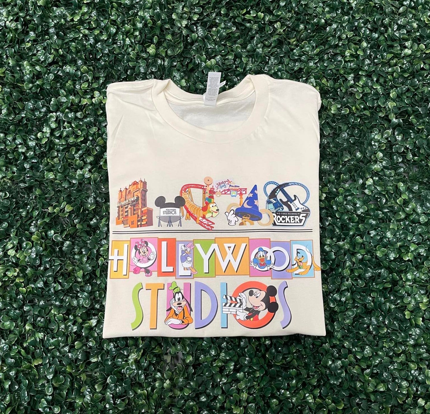 Hollywood studios "COLORFUL FONT" T-SHIRT