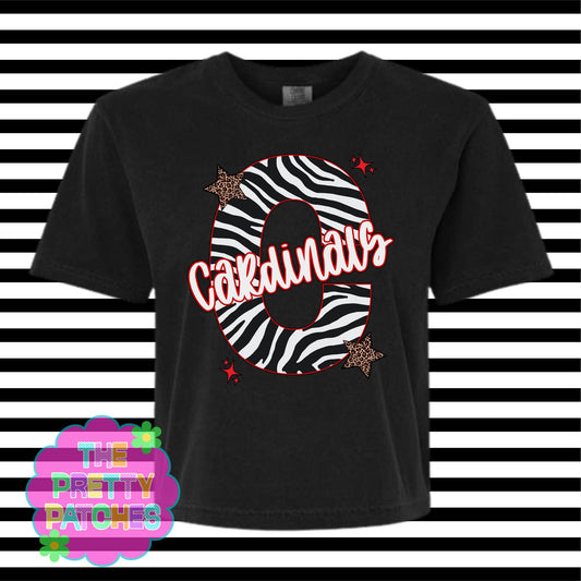 ZEBRA CARDINALS (ANY TEAM AVAILABLE) 1008262-------T SHIRT SHORT SLEEVE- (RABBITSKINS) ----101026KRV