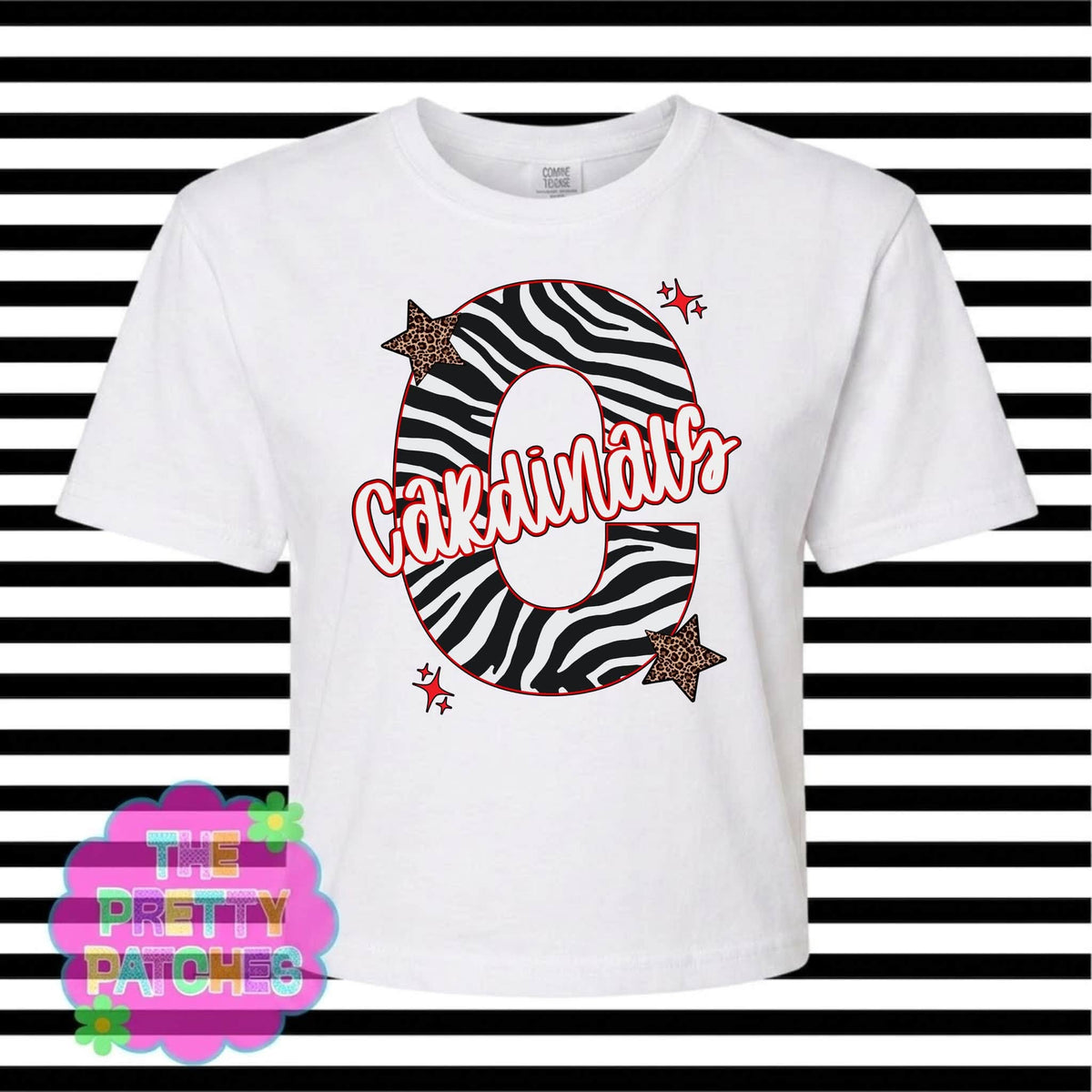 ZEBRA CARDINALS (ANY TEAM AVAILABLE) 1008262-------T SHIRT SHORT SLEEVE- (RABBITSKINS) ----101026KRV