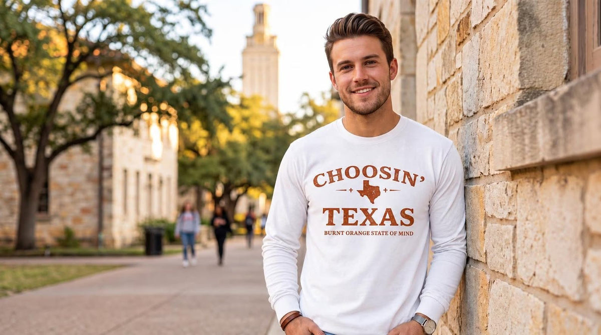choosin’ texas 1011261-------(BOXY CROP) ------- (COMFORT COLORS) - 101126KRV