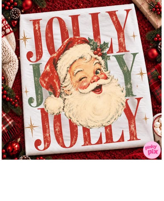 jolly jolly jolly santa 1012263------ SWEATSHIRT----------(GILDAN) 101226KM