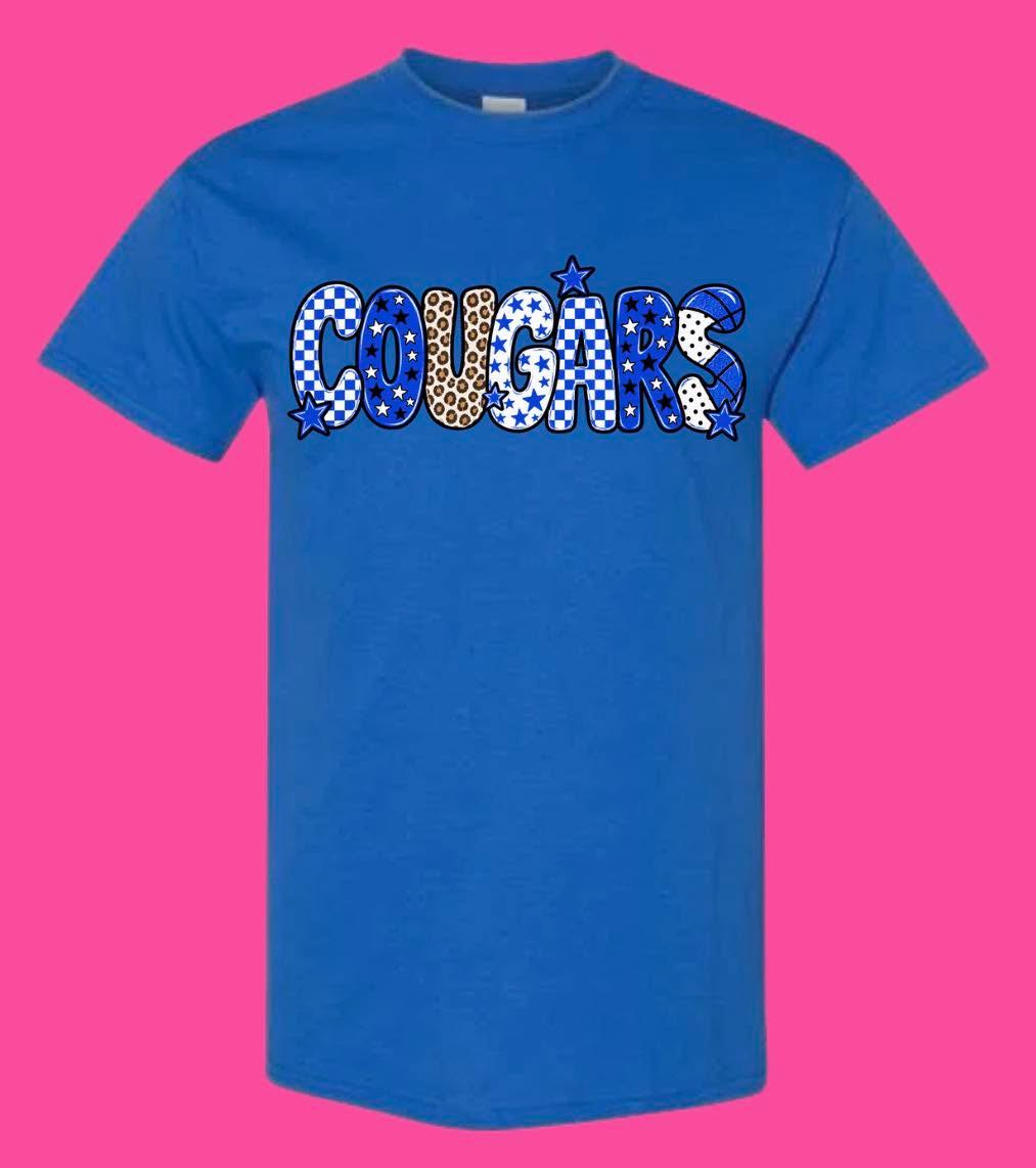 COUGARS BASKETBALL 1022263-----------T SHIRT----------- (GILDAN) 102326KRV