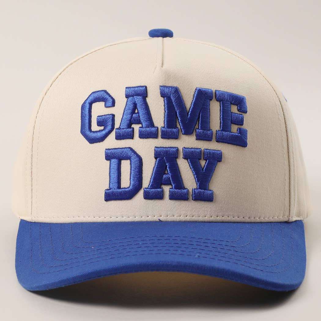 Fashion City - GAME DAY Two-Tone Embroidered Trucker Hat