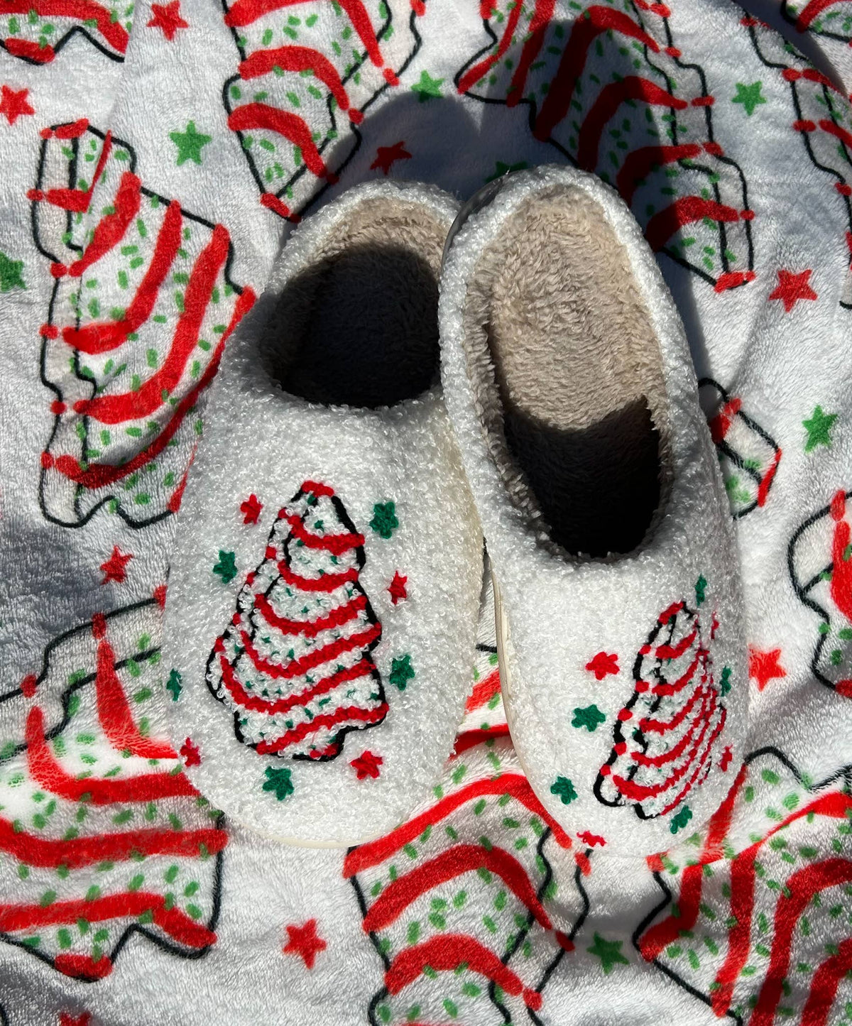 Christmas Tree Cake Slippers 11142-AS