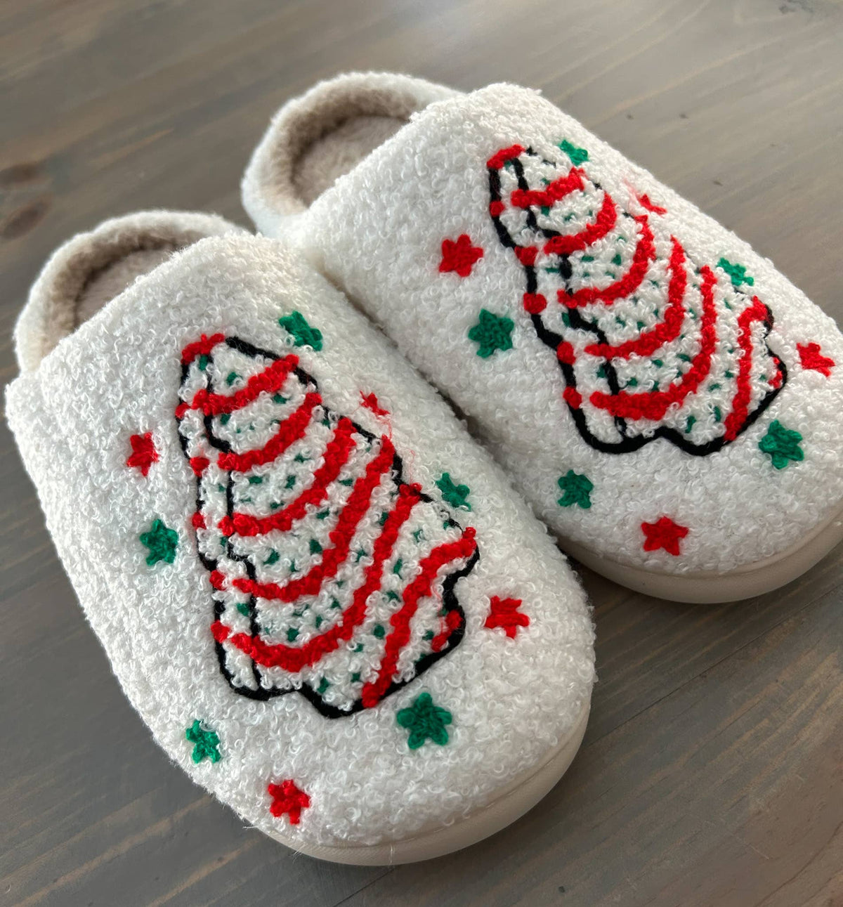Christmas Tree Cake Slippers 11142-AS