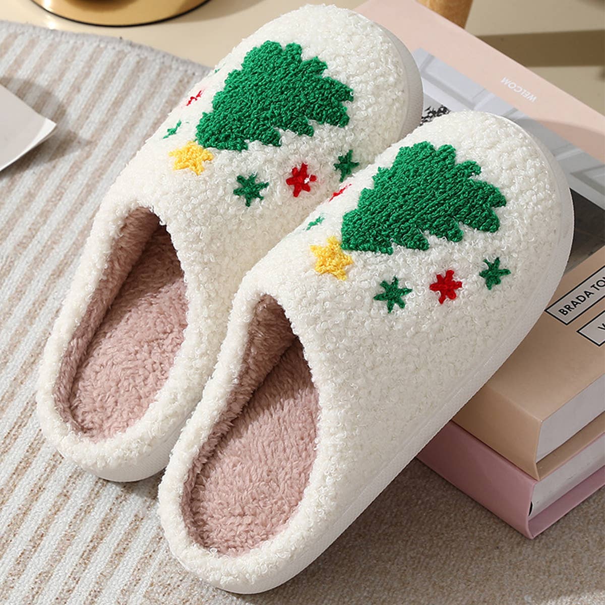 TREE WARM COTTON SLIPPERS CWSHS0290