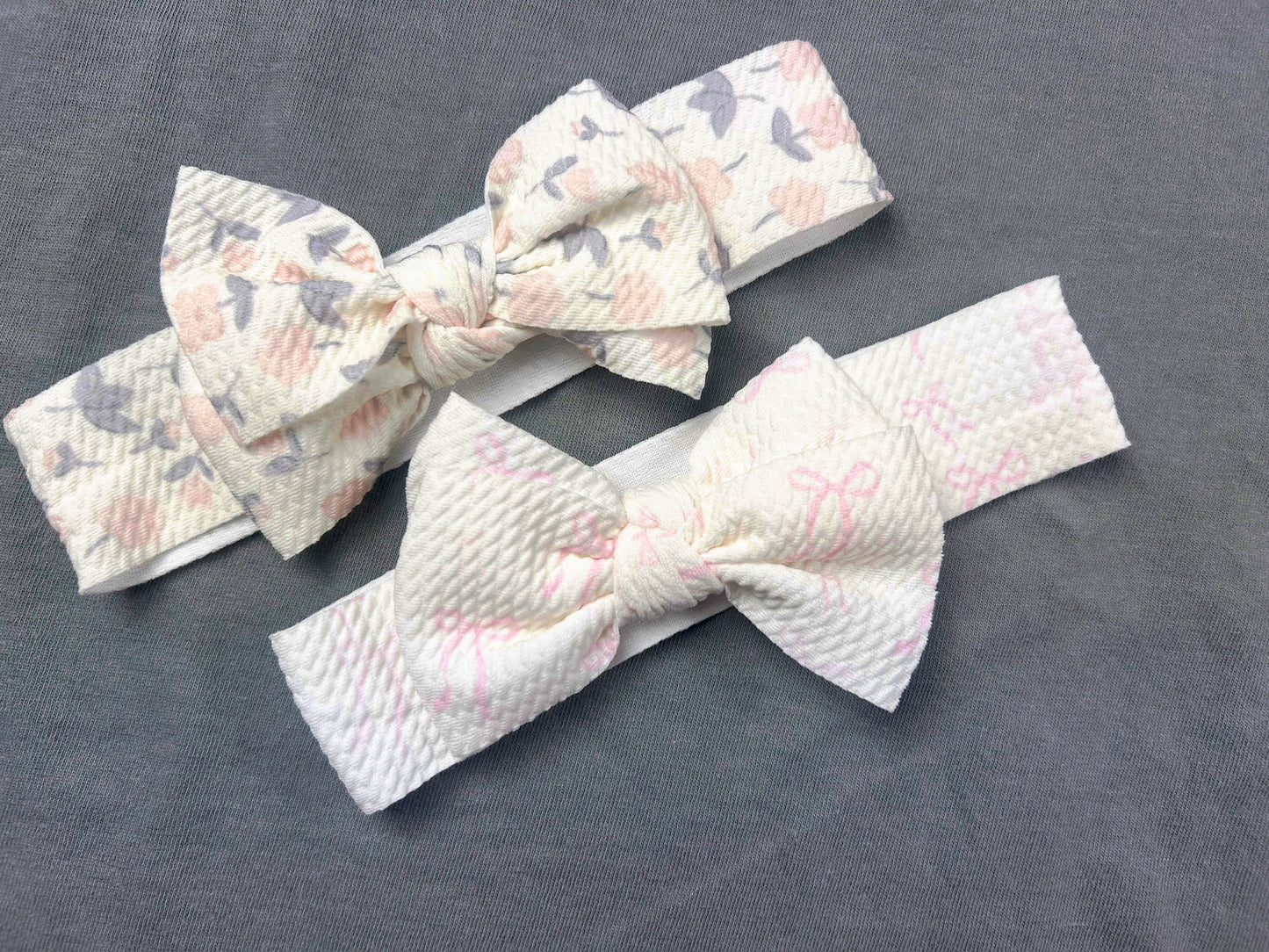 Waffle knit blend baby headband