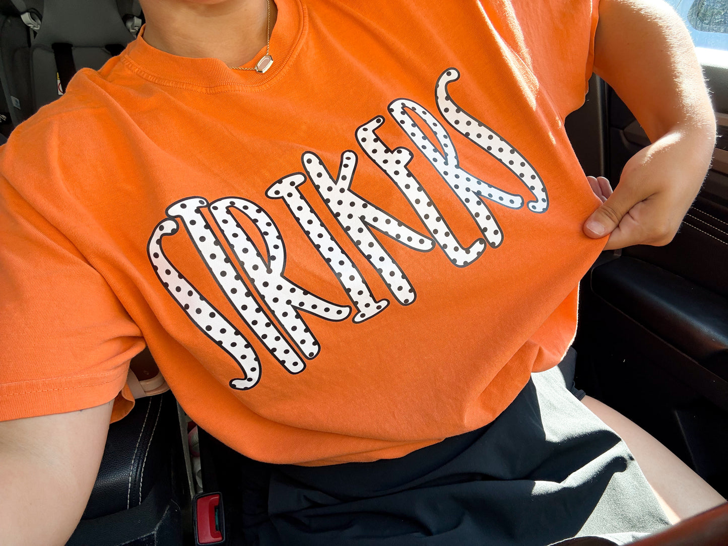 POLKA DOT STRIKERS - T SHIRT - (comfort colors/bella/rabbit skins)