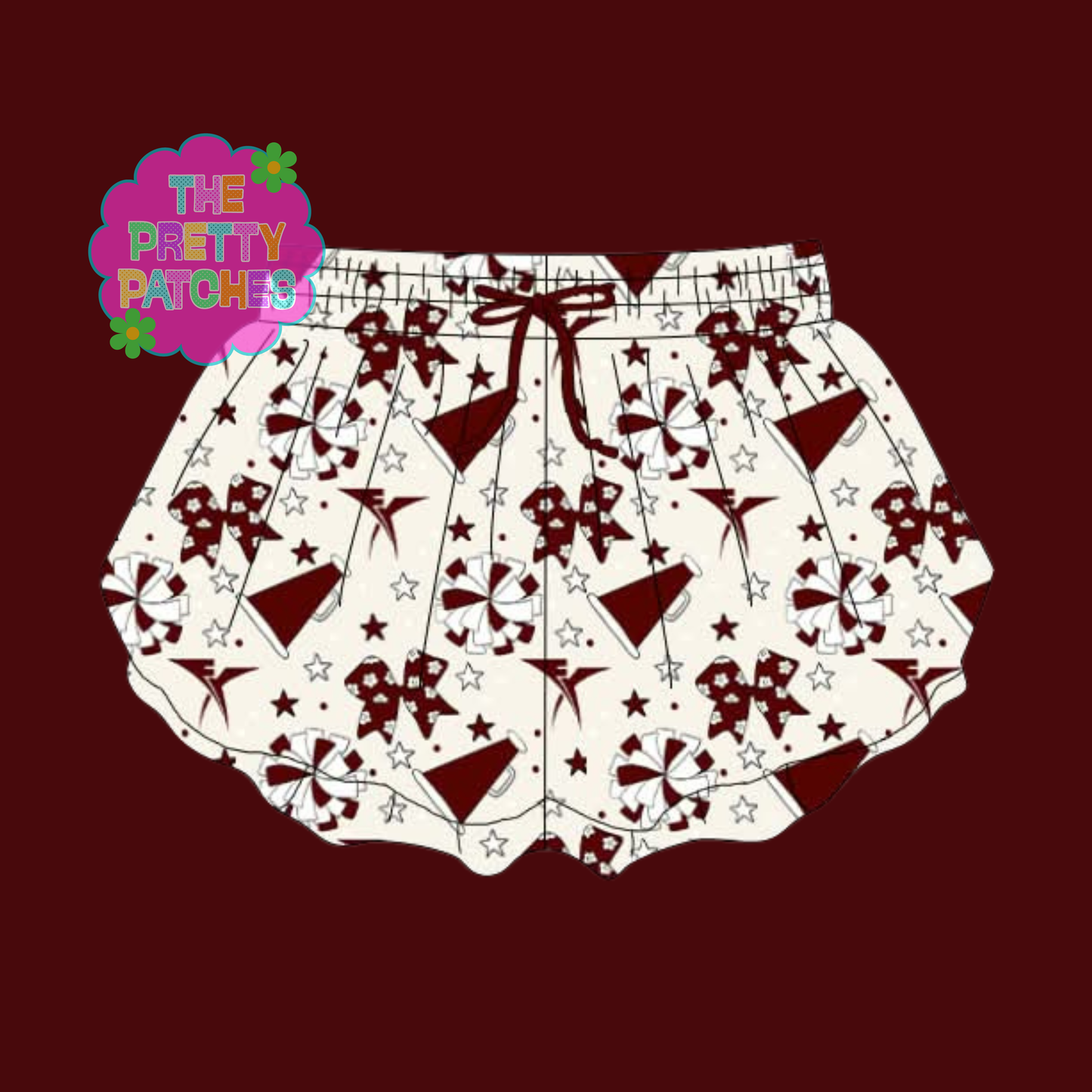 GAME DAY BUTTERFLY SHORTS (CHEER FX) (PREORDER) (TRUSTED)42926KB