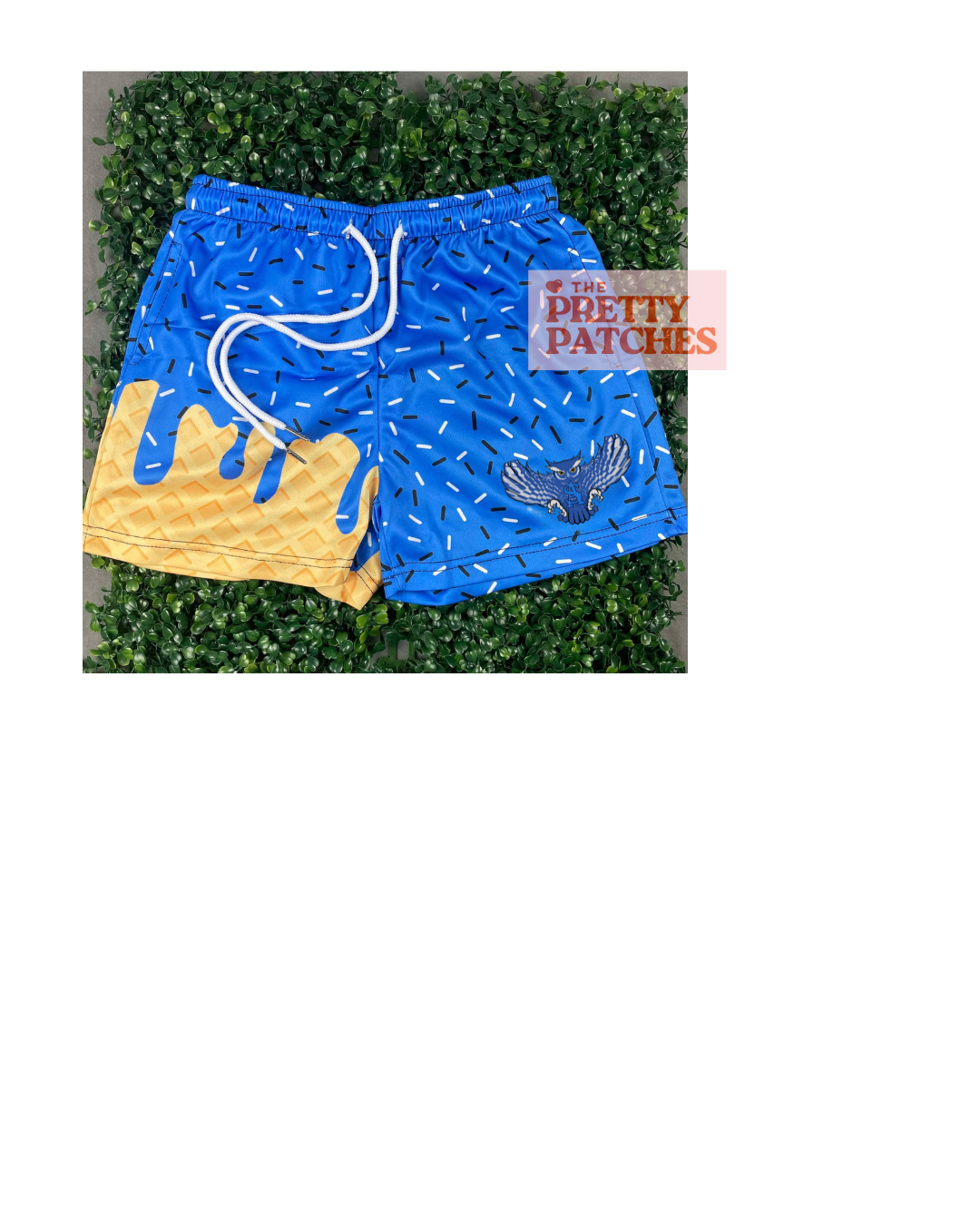 Drip Shorts Anderson-Shiro Owls (ADULT) - PRE ORDER
