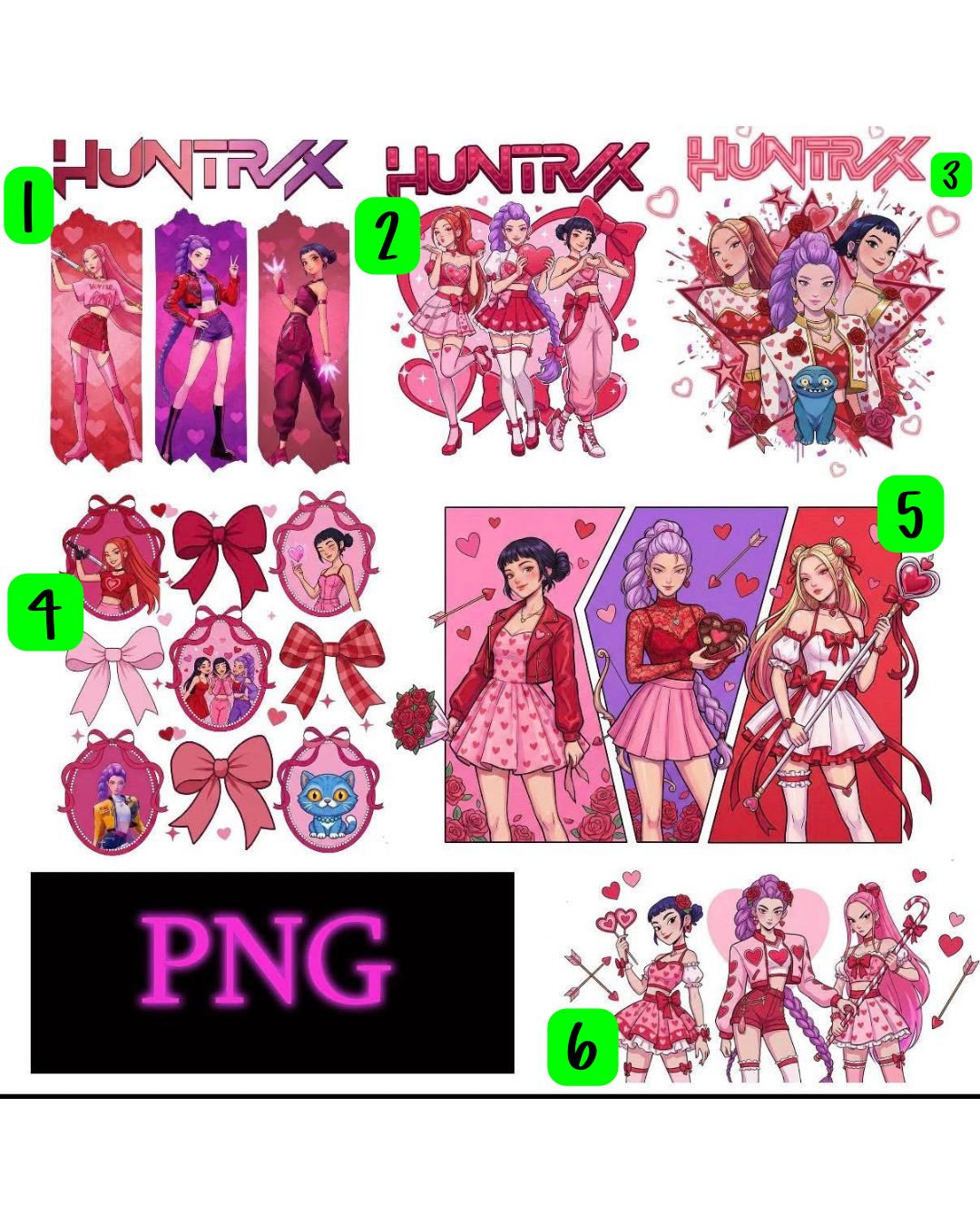 HUNTRIX VALENTINE BUNDLE - T SHIRT- (GILDAN/LAT)