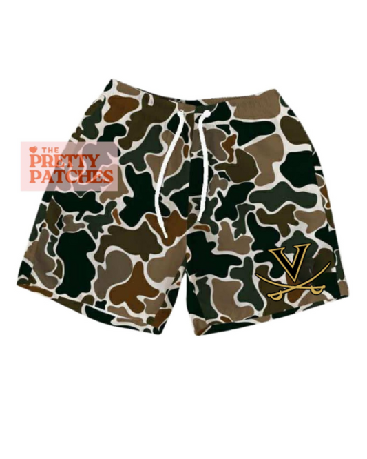 Vidor Pirates CAMO shorts (YOUTH) - PRE ORDER