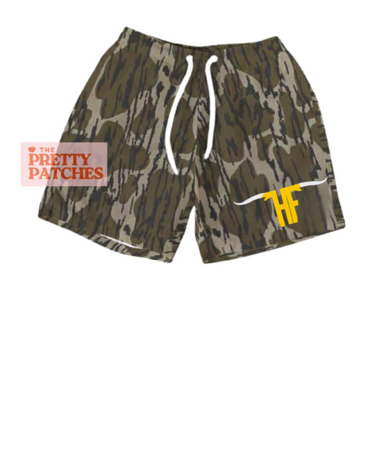 Hamshire Fannett TREE BARK shorts (ADULT) - PRE ORDER