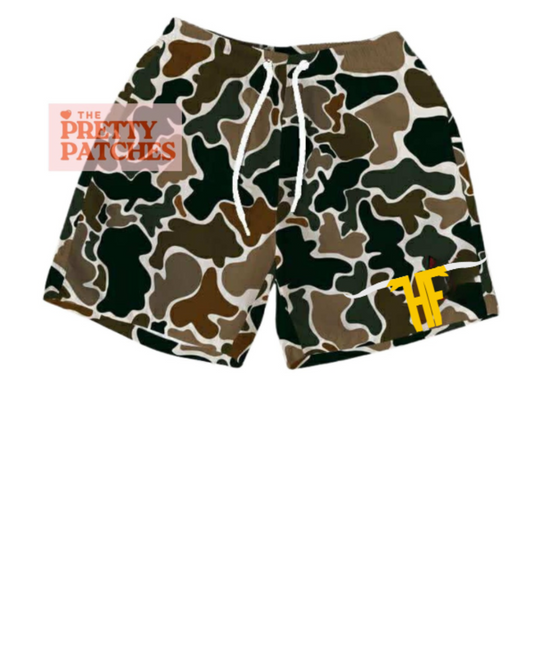 Hamshire Fannett CAMO shorts (YOUTH) - PRE ORDER
