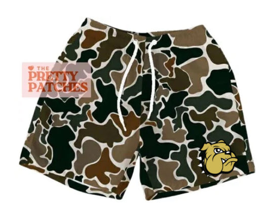 Nederland Bulldogs CAMO shorts (YOUTH) - PRE ORDER