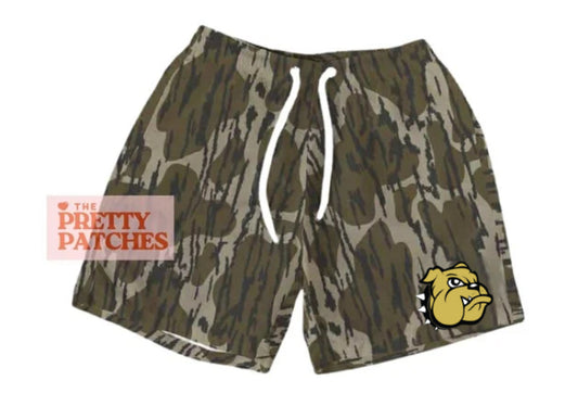 Nederland Bulldogs TREE BARK  shorts (YOUTH) - PRE ORDER