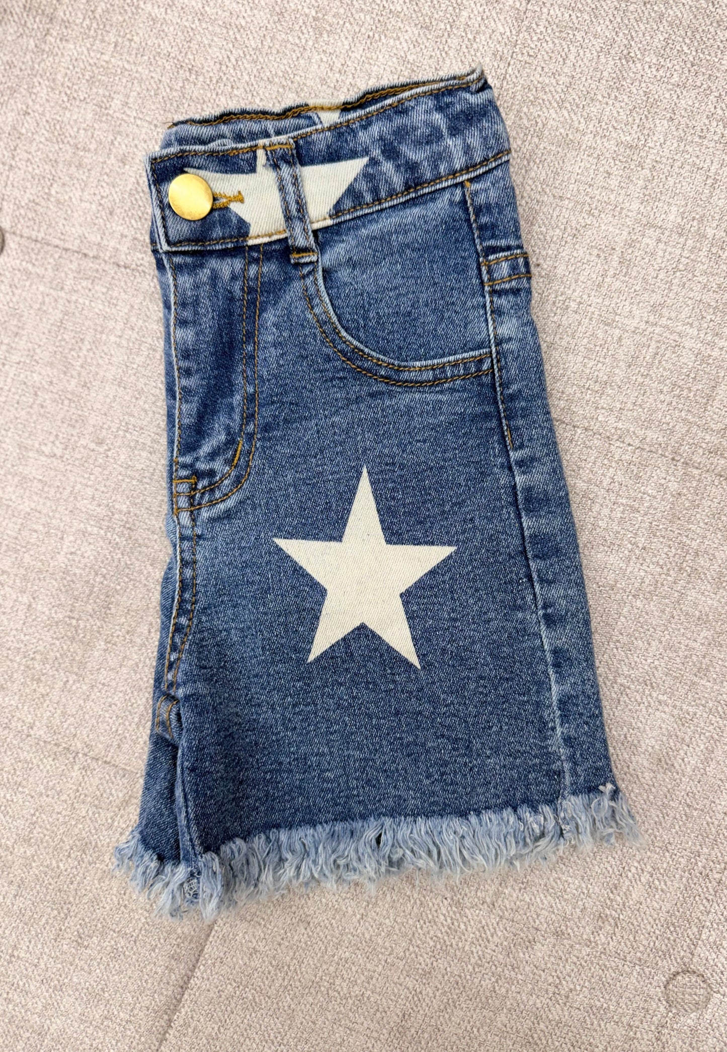 American denim star shorts 040826HR