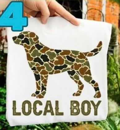 CAMO BOY BUNDLE -#4 - LONGSLEEVE- (GILDAN/LAT)