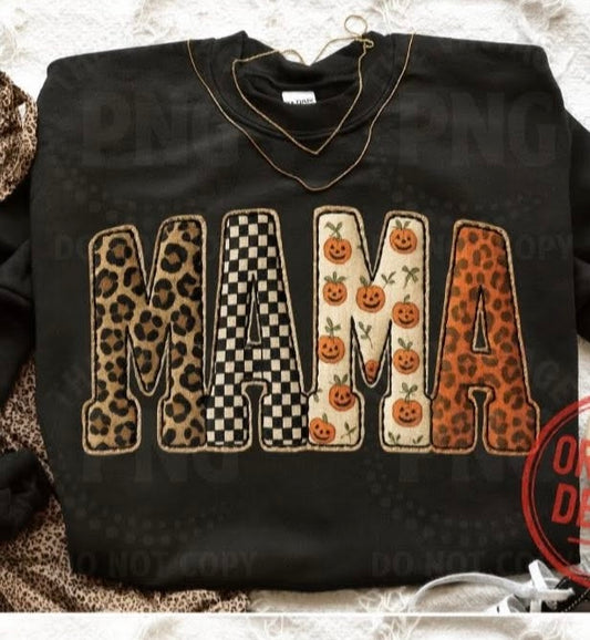 Fall Vibes MAMA - T SHIRT - (Bella/Comfort Color)