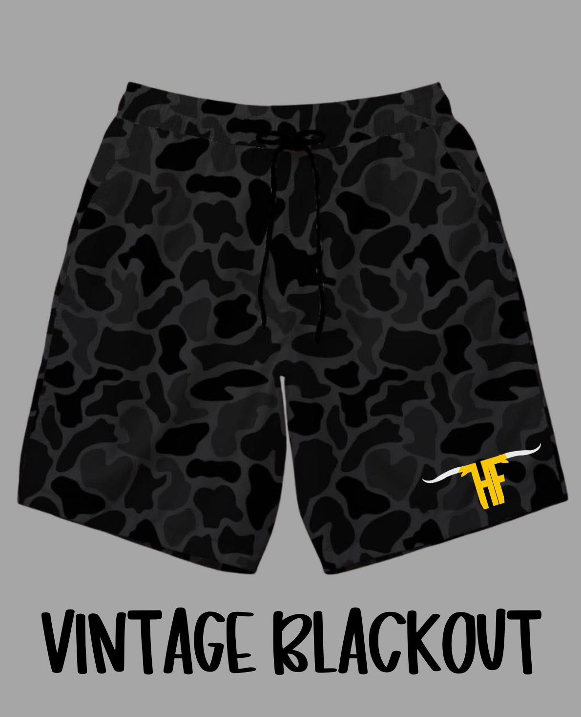 Blackout HF LONGHORNS Drip Shorts (ADULT) - PRE ORDER