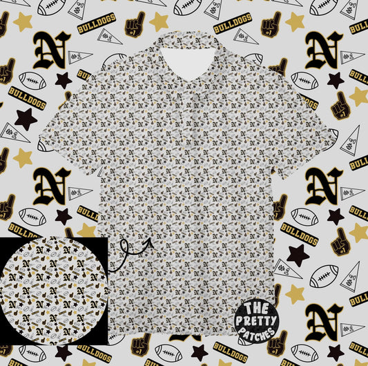 NEDERLAND BULLDOGS GAME DAY POLO (PREORDER) (HAPPY DAYS) 070126KB