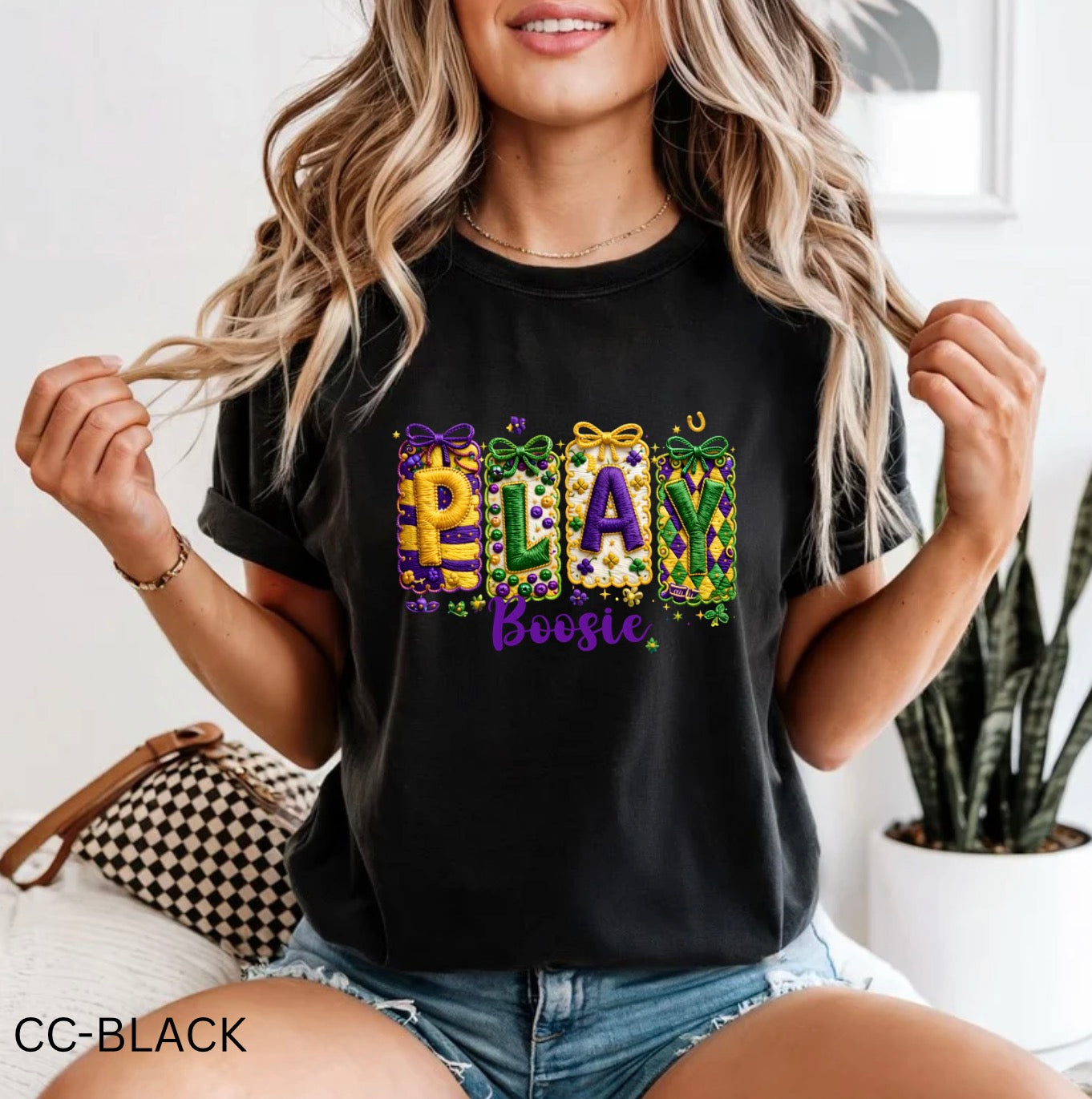 PLAY BOOSIE- TSHIRT- (COMFORT COLOR/BELLA)