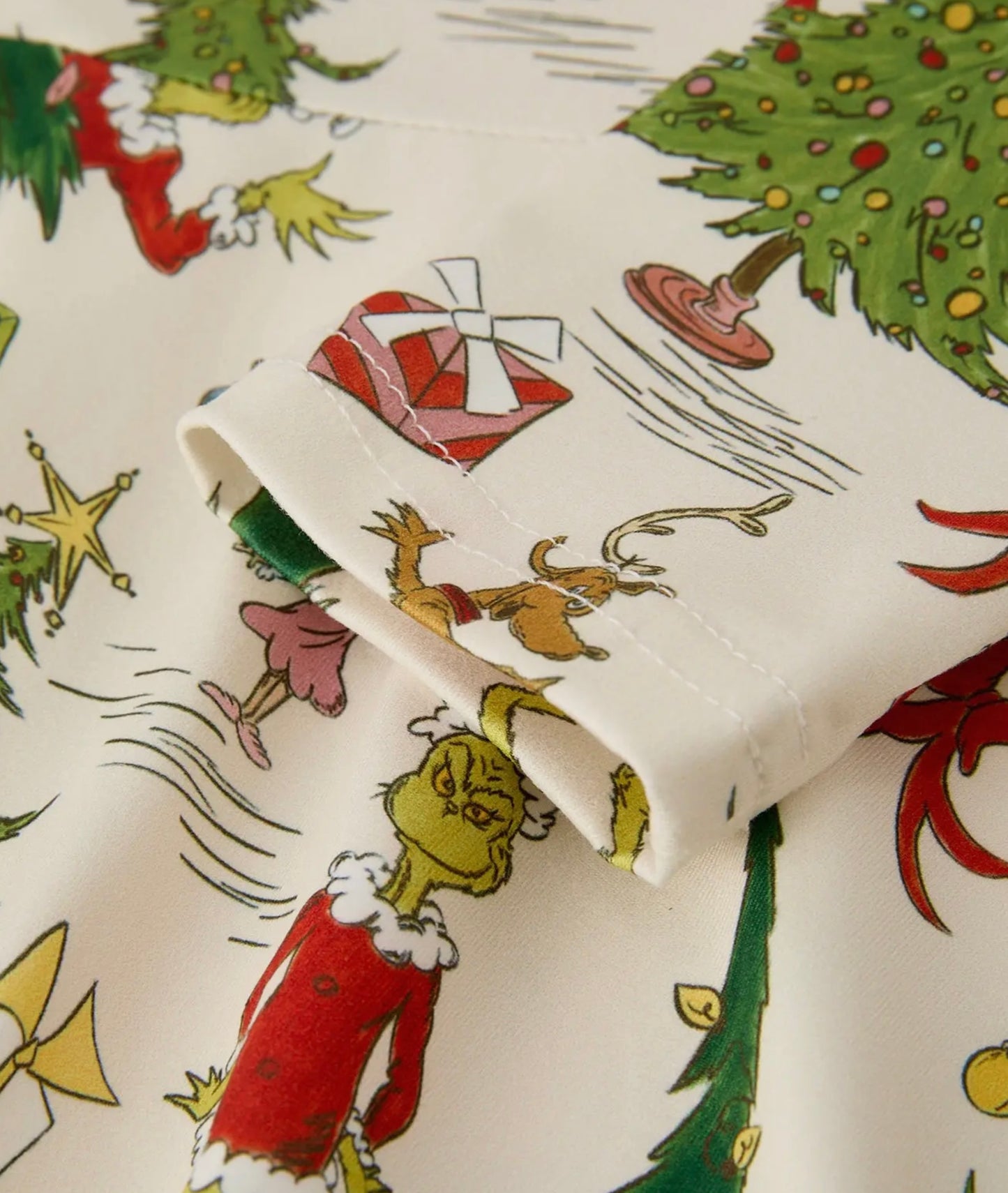 Winter Christmas Tree Character Print Green Girls Dress- 103025br