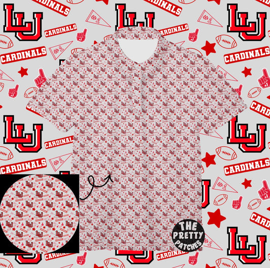 LAMAR CARDINALS GAME DAY POLO (PREORDER) (HAPPY DAYS) 070126KB