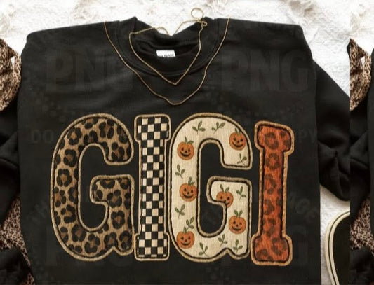 Fall Vibes GIGI - T SHIRT - (Bella/Comfort Color)