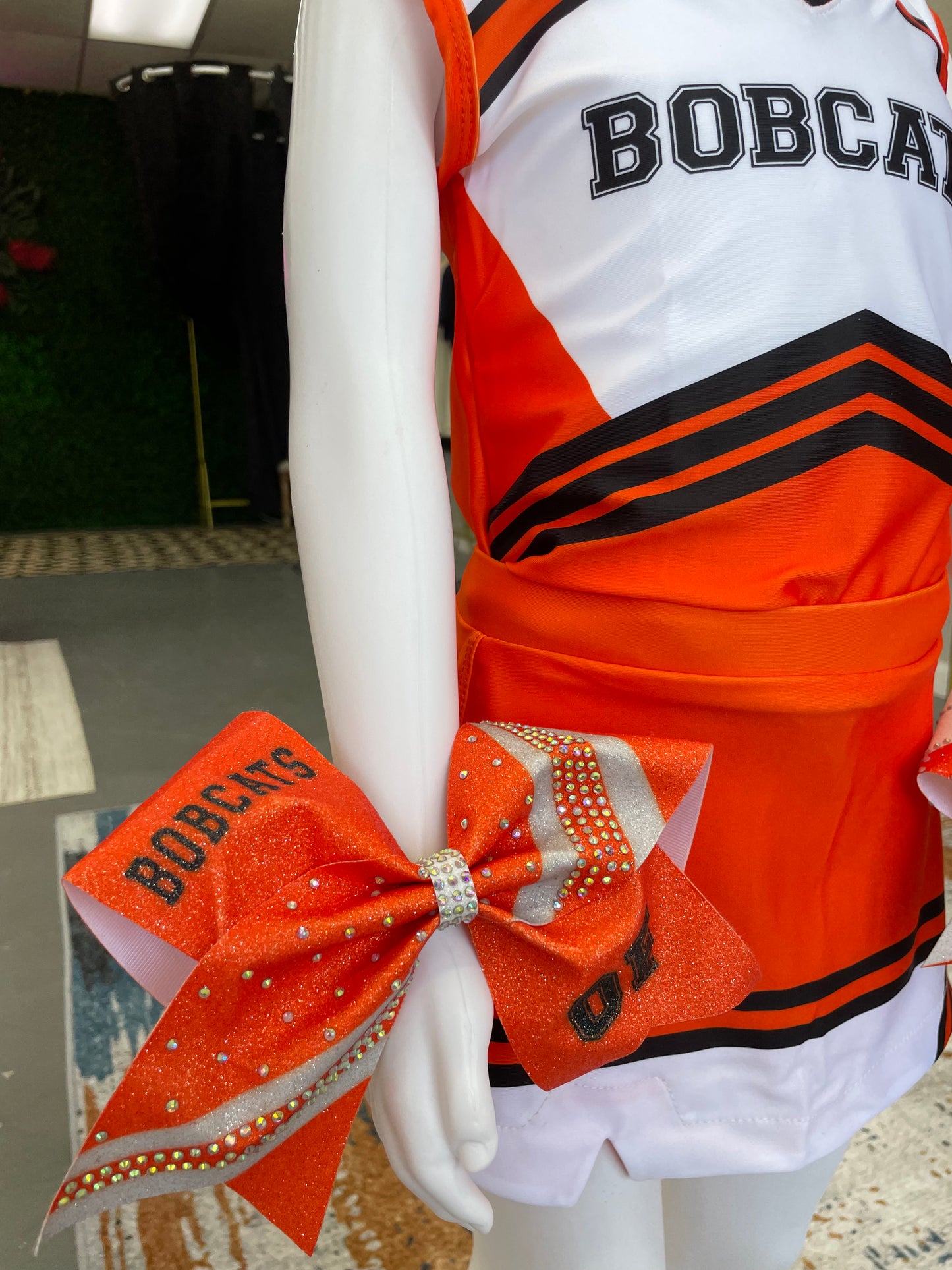 BOBCATS CHEER BOW