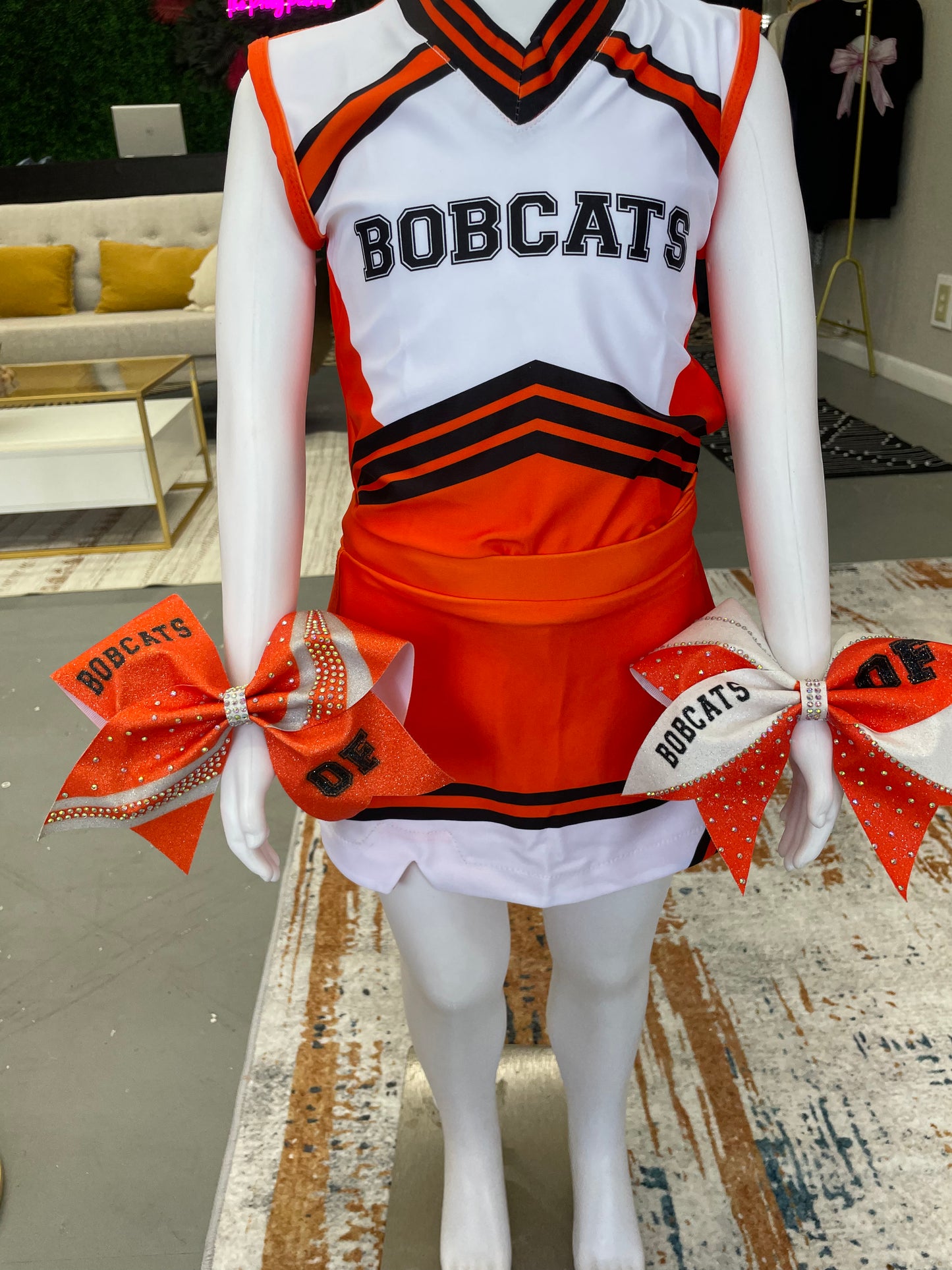 BOBCATS CHEER BOW